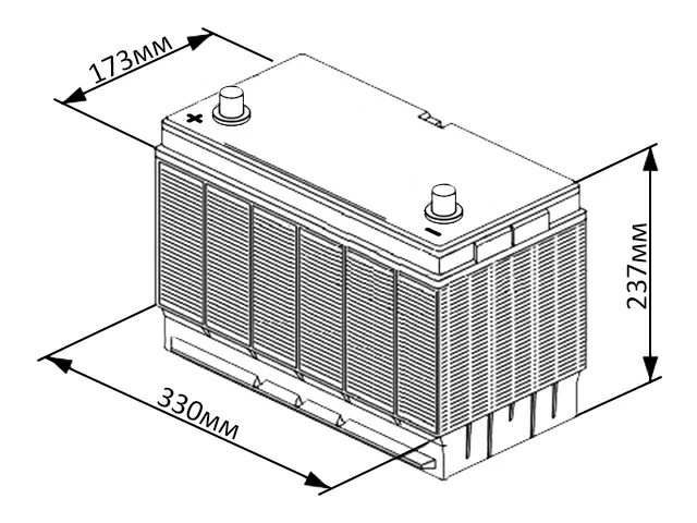 INDIGO-R CMF 115R 115Ah