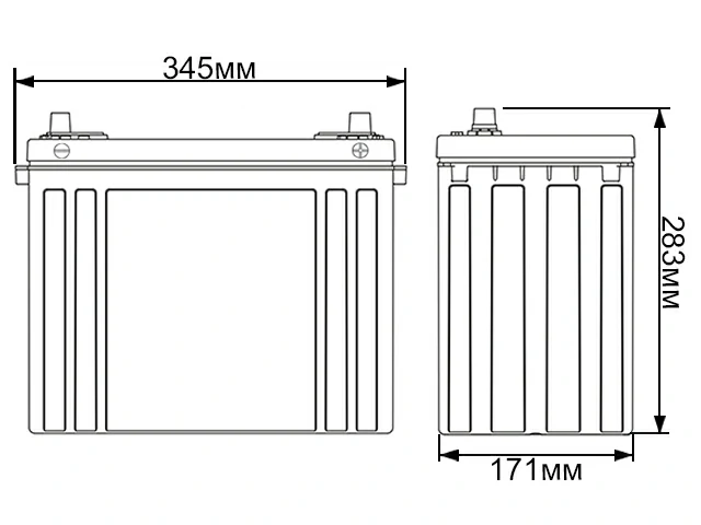 Timberg T12115 115Ah