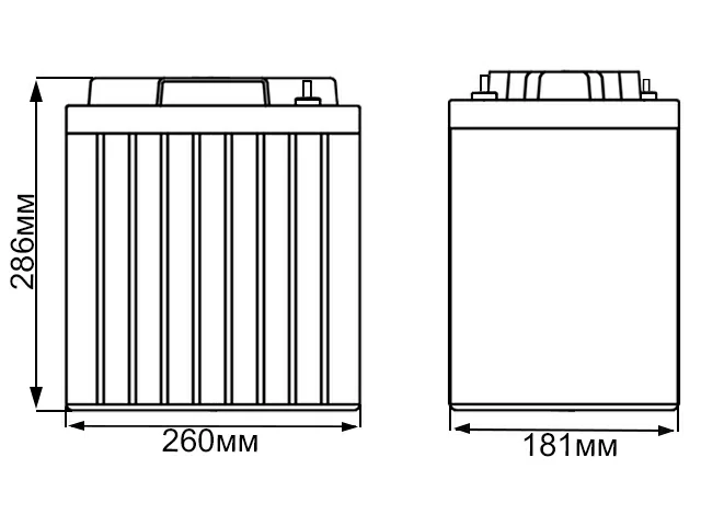U.S. Battery US 2000 XC2 172Ah