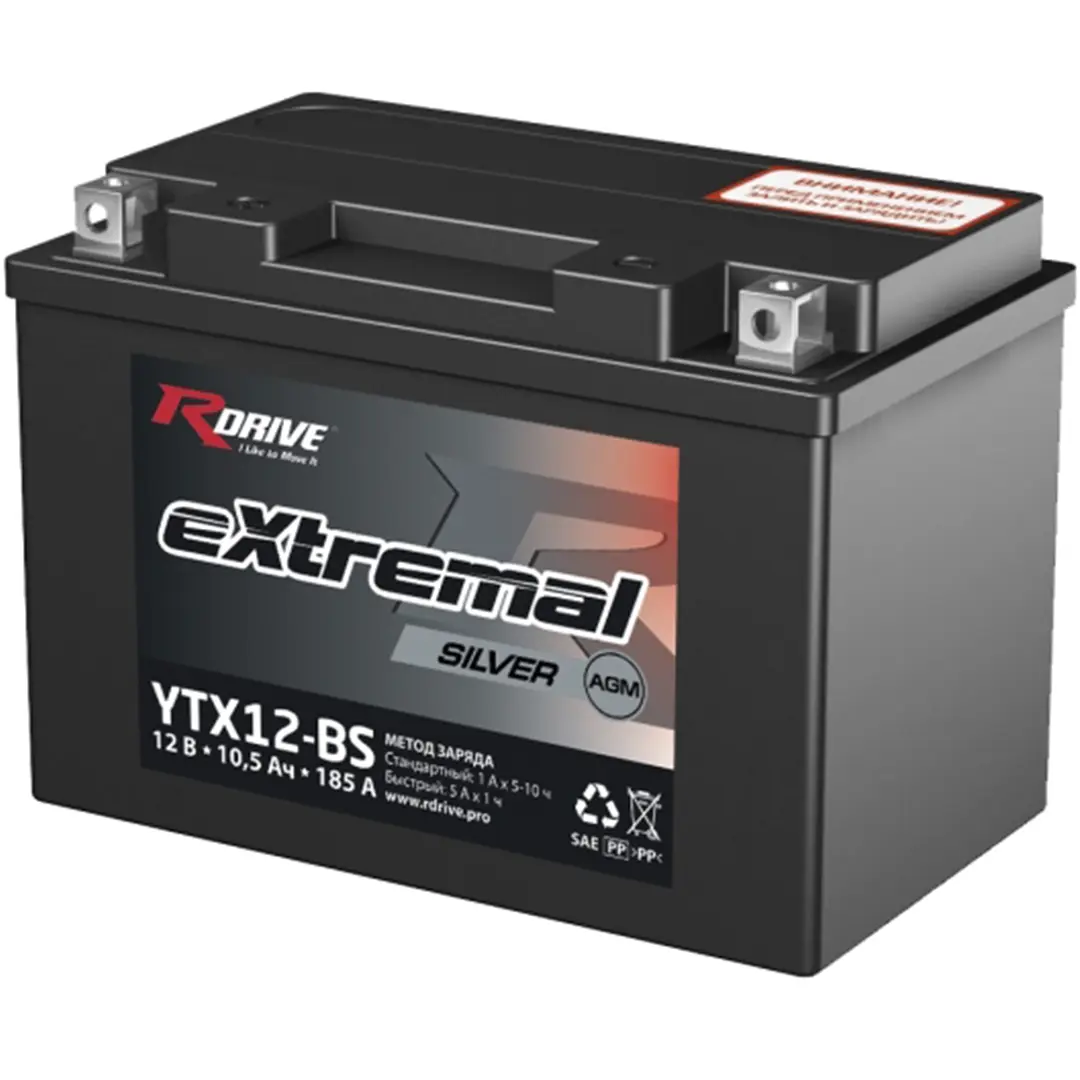 RDrive eXtremal Silver YTX12-BS