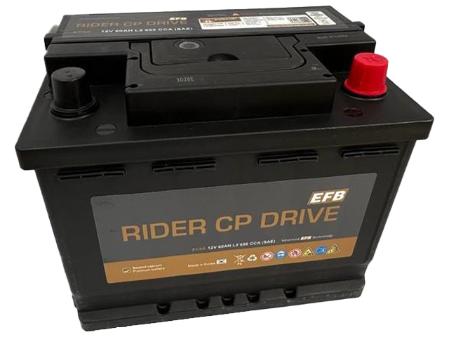 RIDER Drive ЕС60 60Ah EFB