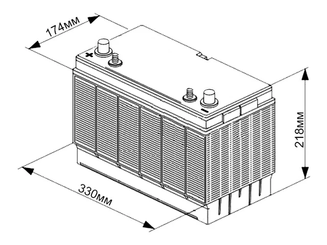 WBR EVX 12-115C 115Ah