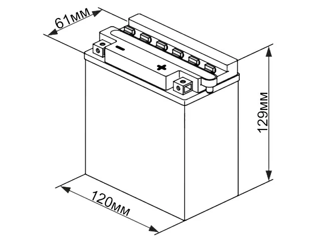 Exide Conventional 12N5-3B