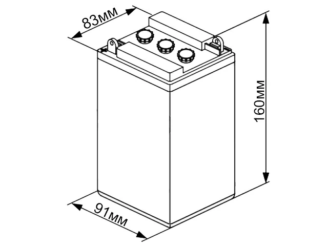 Exide Conventional 6V B49-6