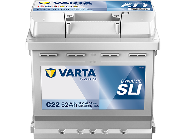 Varta Blue Dynamic C22 (552 400 047) 52Ah