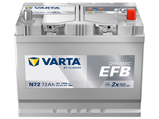 Varta Blue Dynamic N72 (572 501 076) 72Ah EFB