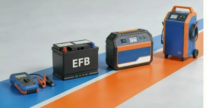 каким зарядным устройством допустима зарядка EFB аккумулятора